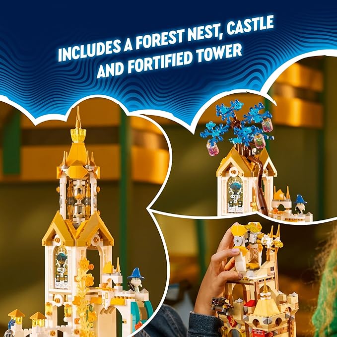 LEGO DREAMZzz Castle Nocturnia Building Toy - Pretend Play Set for Kids, Ages 10+ - Creative Storytelling Toy W/2 Construction Modes & 6 Minifigures for Boys and Girls - 71486