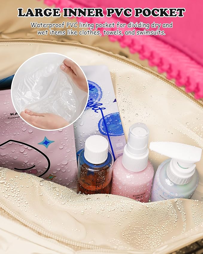 Birthday Gifts for 9 Year Old -Dance Bag, Kid Weekender Bags，Teen Girl Gifts Trendy Stuff-Girl Overnight Bag with Wet Pocket，Travel Tote Personalized Cheer Bags with Makeup Pouch