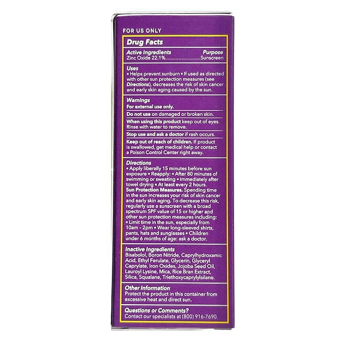 BOB KIDS SPF 30 Brush On Mineral Powder Sunscreen, Broad Spectrum Protection, Water Resistant 80 Mins, Fragrance Free, Easy to Apply for Kids & Babies, Mfg in USA