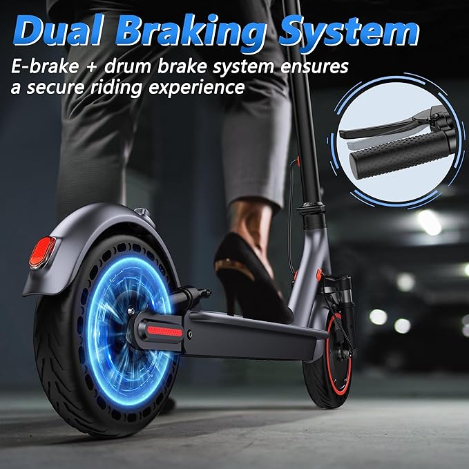 Electric Scooter for Adults, 8.5/10/14" Tires, 19/22Mph, 350W/500W Motor, 21-28 Miles Range, Folding E-Scooter with Dual Suspension,APP(V1/SPRO/MAX/PRO/X1/X1PRO)
