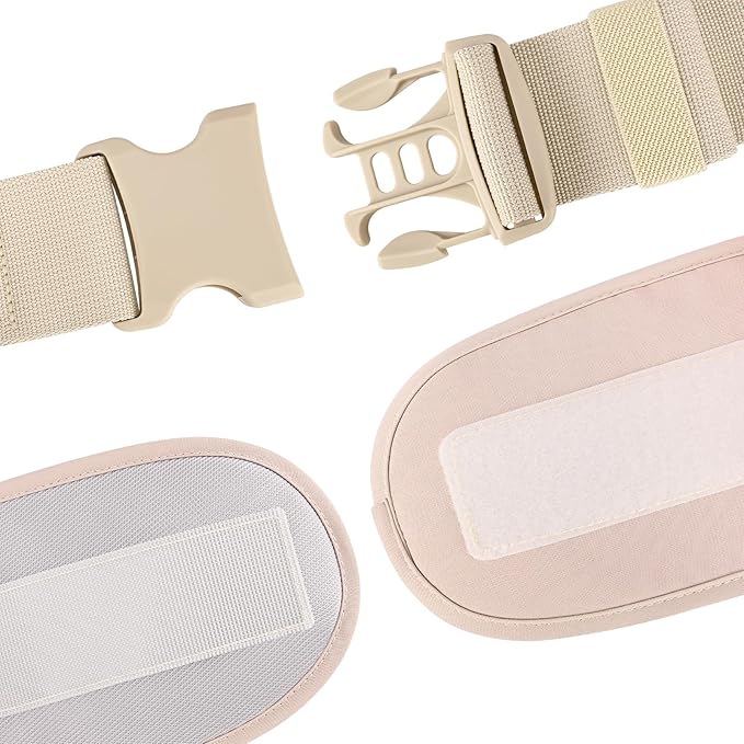 Bebamour Baby Carrier with Hip Seat,All-Position Breathable Mesh Hip Seat & Carrier 0-36Months with Head Hood, 3 PCS Teething Pads, Waist Extender,Storage Bag & Pacifier Case (Pink)