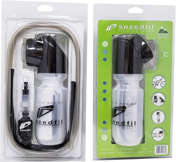 F2 Bicycle Water Bottle Hands-Free All Purpose Hydration System with Refill Port