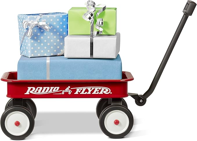 Radio Flyer 16.5 Inch Kids Wagon, Toy Wagon for Kids, Rolling Cart, Carts with Wheels, for Ages 1.5+ Years