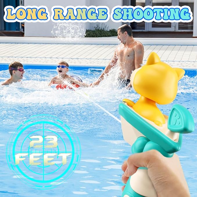 Dolanus Water Gun Toys for Kids Ages 3-8: Mini Animal Water Guns, Squirt Guns, Party Favors, Outdoor Toys