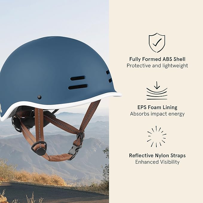 Retrospec Remi Kids' Bike Helmet for Youth Boys & Girls- Bicycle Helmet with Built-in Visor and Adjustable Reflective Straps for Skateboarding, Scooters, Rollerblading -