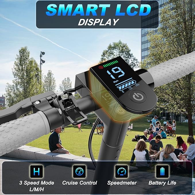 10/8.5" E Scooter for Adults 19-22 MPH Sport Escooter 350W/500W Motor, Electric Scooter 15-22 Miles Range, Bearing 265 LBS/APP Control,with Seat Parent ASIN: B0FHB4G2WQ