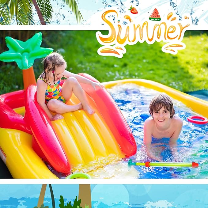 12 Pcs Water Squirter Water Shooter Bulk 16 Inch Long Water Guns with Easy Grip Handle Summer Backyard Pool Outdoor Beach Swimming Water Game Supplies