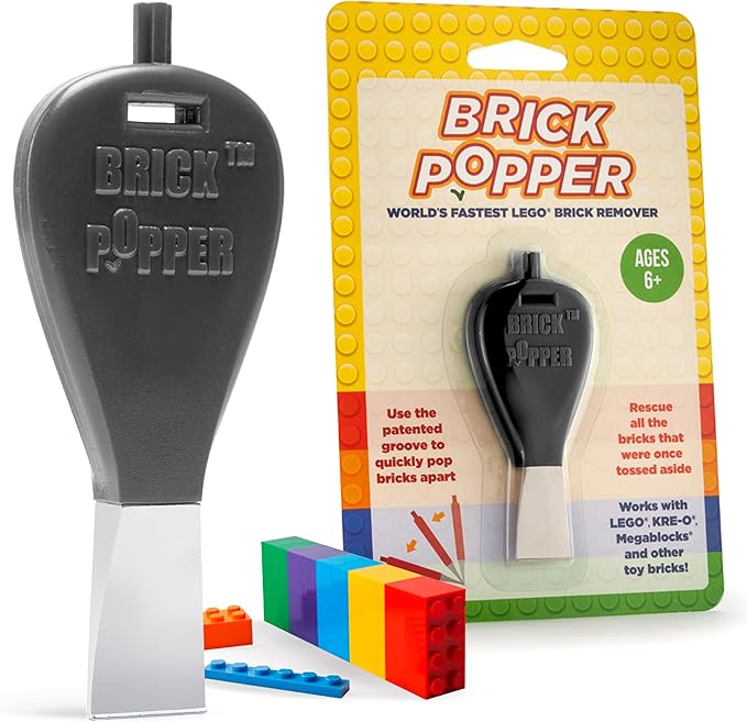Brick Popper - World's Fastest Brick Separator - Efficient Remover for Kids & Adults - Ages 6+