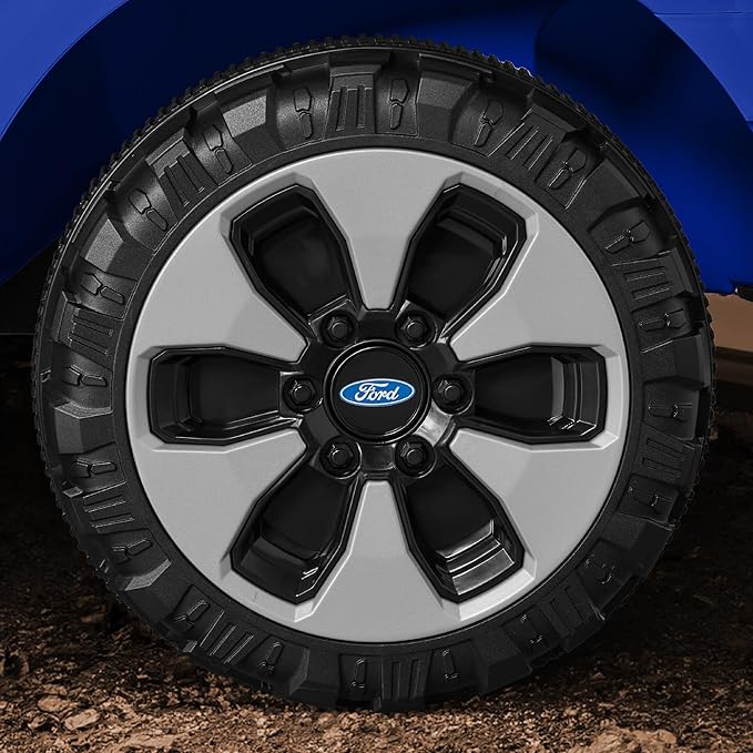 Best Choice Products Licensed Ford F-150 Lightning Truck Kids 12V Electric Ride On Car Toy w/ 66lb Weight Capacity, Parent Control, Bluetooth - Blue