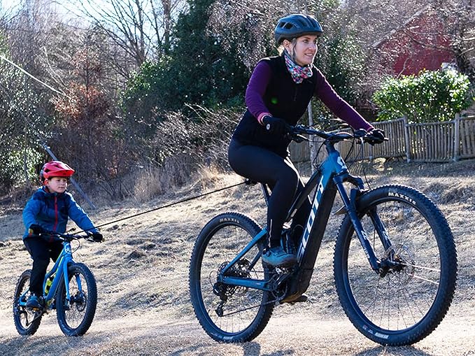 Trax Pro Unisex Adult/Cycle/E-Bike Towing System, Black, One Size