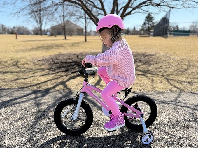 RoyalBaby Kids Bike EZ Freestyle Training Free Balance to Pedal Easy Learning Bicycle, 12-18 Inch for Toddlers to Big Kids