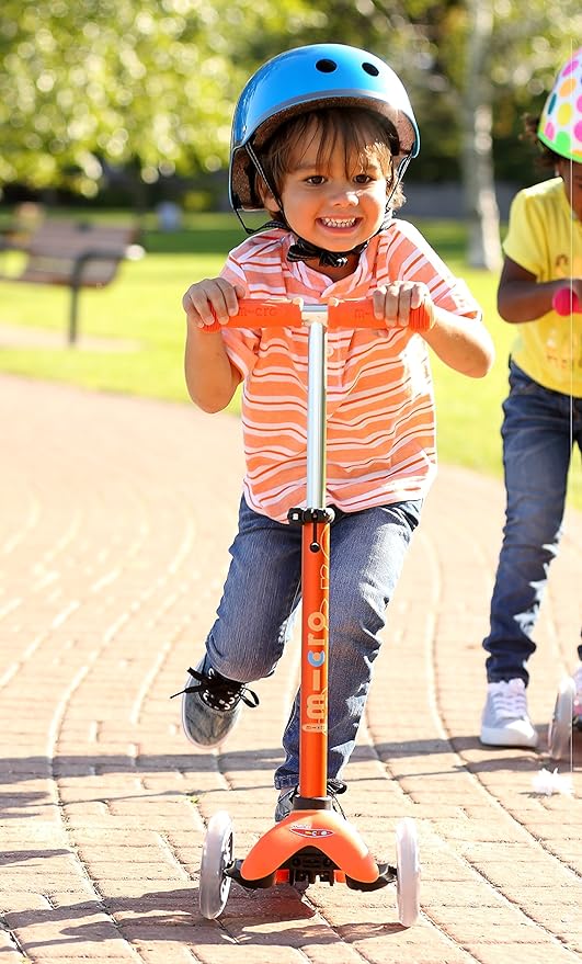 Micro Kickboard - Mini Deluxe - Three Wheeled, Lean-to-Steer Swiss-Designed Micro Scooter