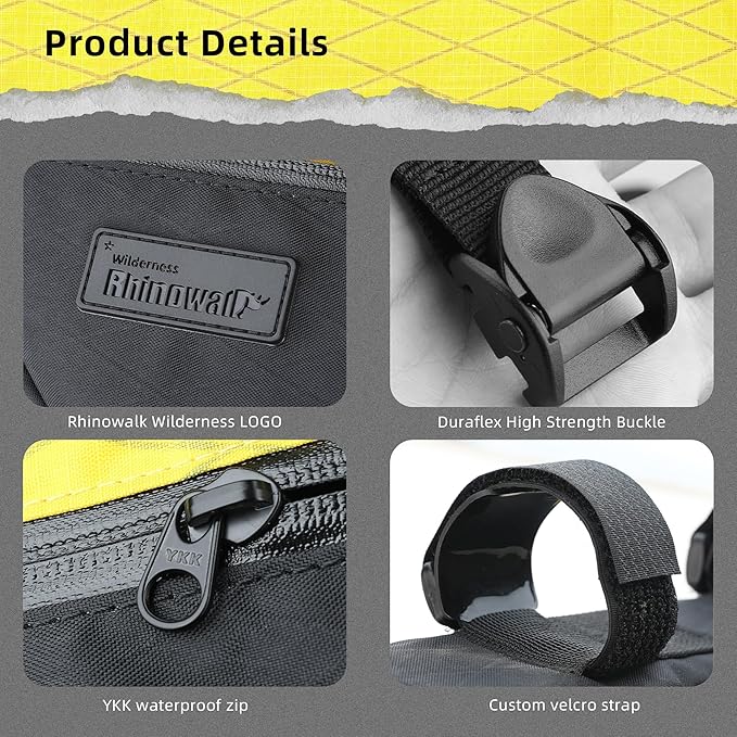 Rhinowalk Bike Frame Bag Waterproof Bike Triangle Bag Bicycle Pouch Under Tube Bag Professional Cycling Accessories