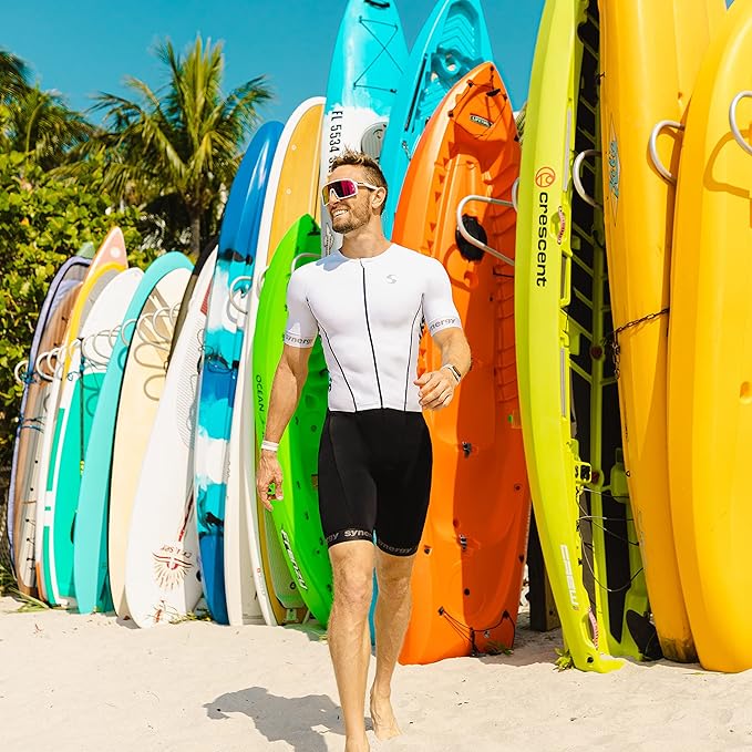 Synergy Triathlon Tri Suit - Men's Pro Short Sleeve Trisuit