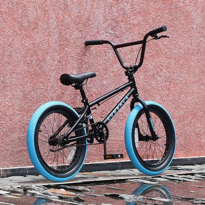 Freestyle BMX Bike, 18 20 Inch Kids Bicycle for 5-13 Years Old Kids and Beginner Level Rider, Multiple Colors