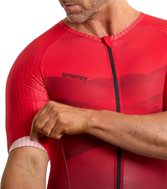 Synergy Triathlon Tri Suit - Men's Pro Short Sleeve Trisuit