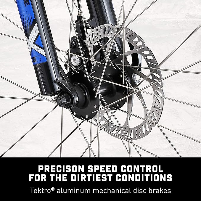 Mongoose Switchback Comp Expert Sport Trail Mountain Bike for Adult Men Women, 16/18/21-Speed Options, 27.5-Inch Wheels, Disc Brakes, Small Medium or Large Aluminum Frames, Hardtail Bicycles