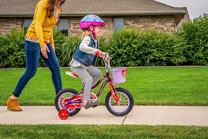 Schwinn Elm and Koen Bike or Balance Bike, 12-20 Inch Bike for Kids Ages 2-13, Black, Blue, Red, Teal, Pink or Purple, SmartStart Ergonomic Design, Adjustable Seat Grows with Child, Training Bicycle