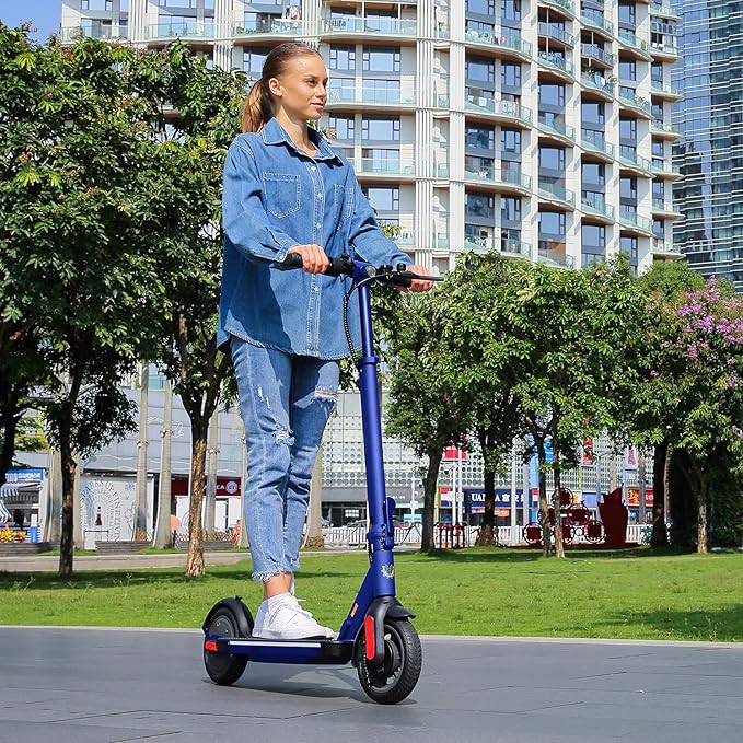 Caroma Electric Scooter, 750/500/350W Motor & 25/20 MPH Speed, Fast Adjustable Electric Scooter for Adults Max 25/20 Miles, Foldable Commuting E-Scooter w. Dual Braking System & Cruise Control