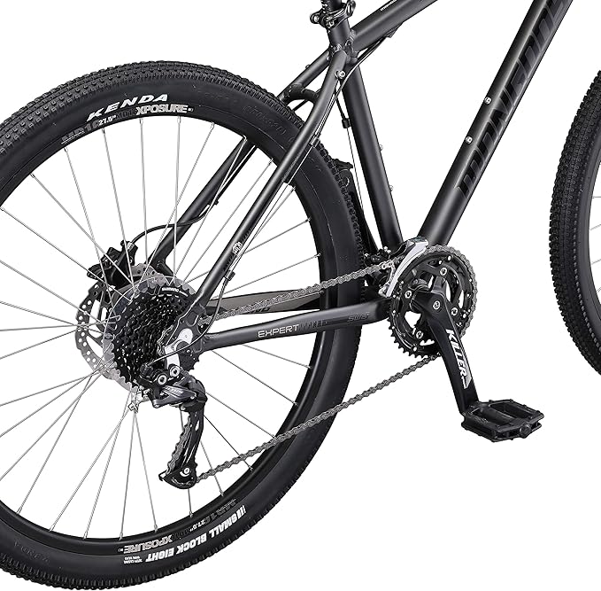 Mongoose Switchback Comp Expert Sport Trail Mountain Bike for Adult Men Women, 16/18/21-Speed Options, 27.5-Inch Wheels, Disc Brakes, Small Medium or Large Aluminum Frames, Hardtail Bicycles
