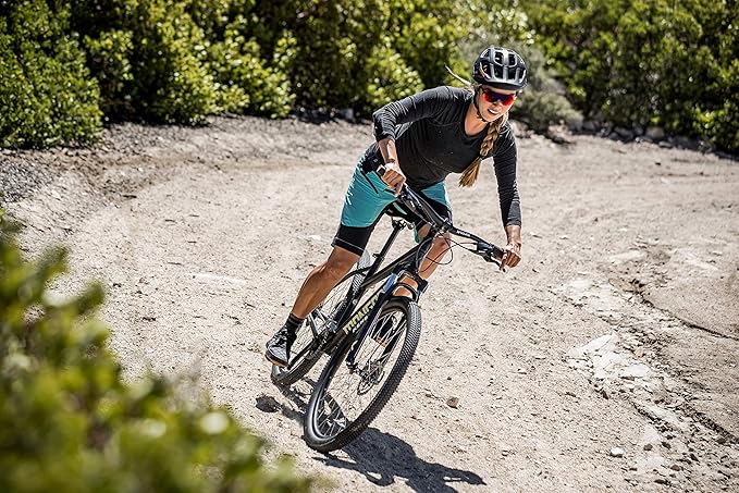 Mongoose Switchback Comp Expert Sport Trail Mountain Bike for Adult Men Women, 16/18/21-Speed Options, 27.5-Inch Wheels, Disc Brakes, Small Medium or Large Aluminum Frames, Hardtail Bicycles