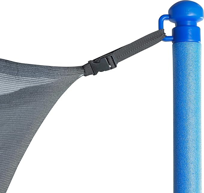 Upper Bounce Machrus Trampoline Net Replacement 7.5FT 8FT 9FT 10FT 12FT 13FT 14FT 15FT 16FT- Safety Net for Straight Poles/Arches Round Trampoline