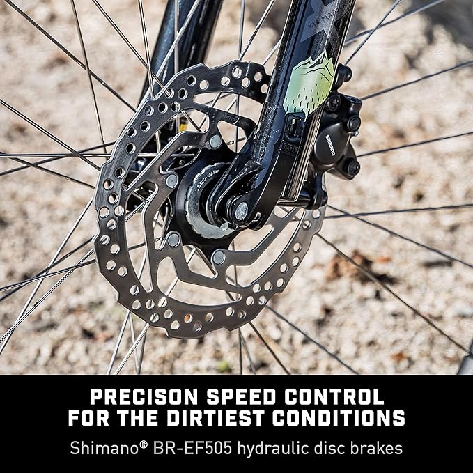 Mongoose Switchback Comp Expert Sport Trail Mountain Bike for Adult Men Women, 16/18/21-Speed Options, 27.5-Inch Wheels, Disc Brakes, Small Medium or Large Aluminum Frames, Hardtail Bicycles