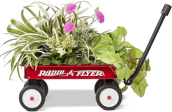 Radio Flyer 16.5 Inch Kids Wagon, Toy Wagon for Kids, Rolling Cart, Carts with Wheels, for Ages 1.5+ Years