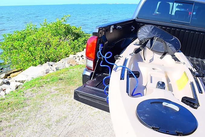 Coiled Security Cable with Key Lock (5’, 10’, 15’, 20’ or 25’ Lengths), Weatherproof Multi-Purpose Anti-Theft Protection for Kayaks, Bikes, Paddleboards, Scooters, Equipment and More 15ft