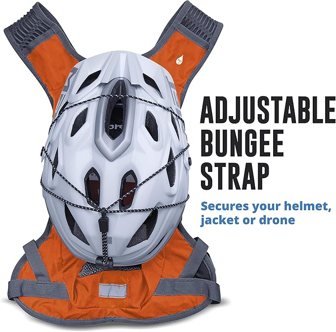 Vibrelli Hydration Backpack & 2L Hydration Bladder - High Flow Bite Valve - Hydration Pack for Cycling, Running, Hiking