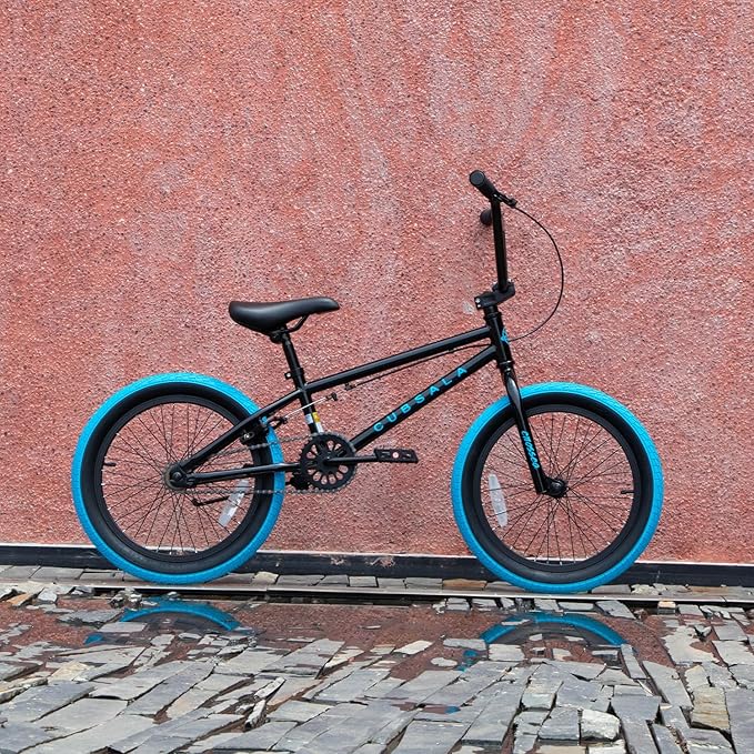 Freestyle BMX Bike, 18 20 Inch Kids Bicycle for 5-13 Years Old Kids and Beginner Level Rider, Multiple Colors