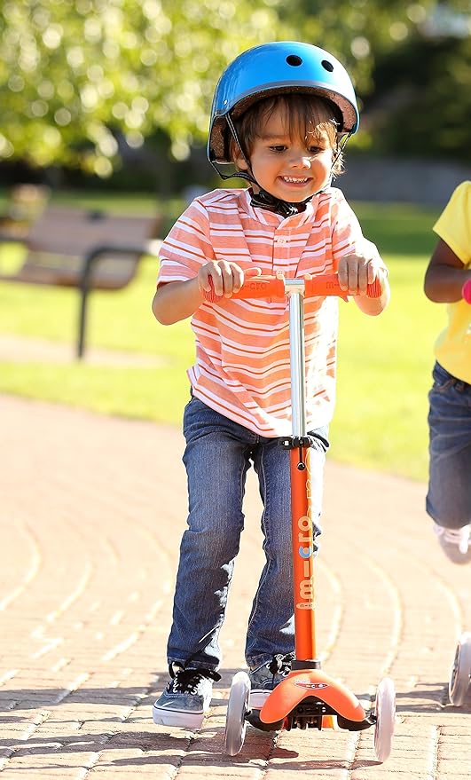 Micro Kickboard - Mini Deluxe - Three Wheeled, Lean-to-Steer Swiss-Designed Micro Scooter