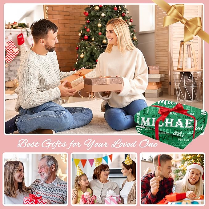 Ship Next Day, Personalized Baby Blanket with Name - Printed in USA, Custom Name Blanket for Boys Girls Kids, Customized Flannel Blankets Gifts for Teen Shower Toddlers Christmas Brithday