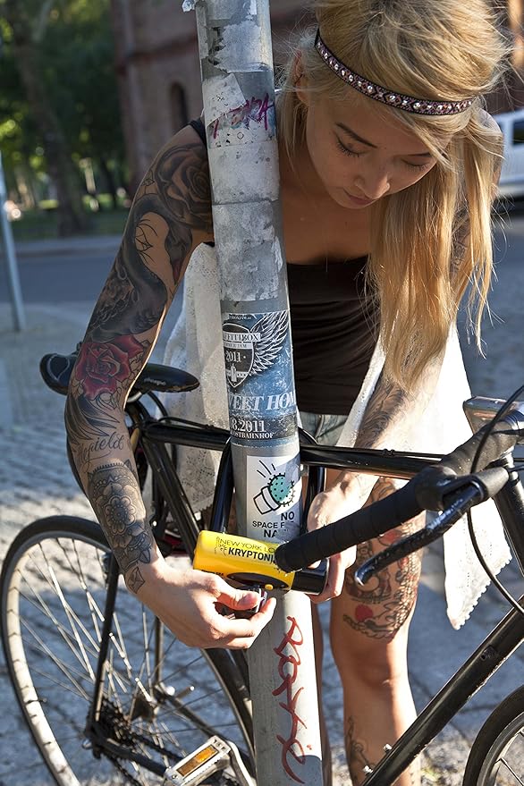 Kryptonite New York Fahgettaboudit Chain 1415 & New York Disc Lock