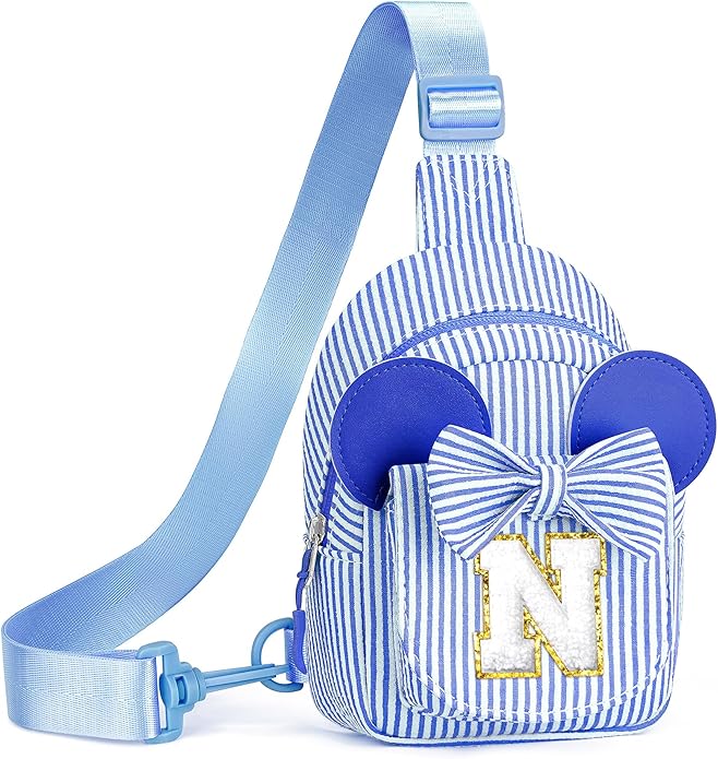 Christmas Gifts for Kids Girls - Sling Bags for Girls Kids | Initial Small Crossbody Bag Purses Girl Kid Gifts