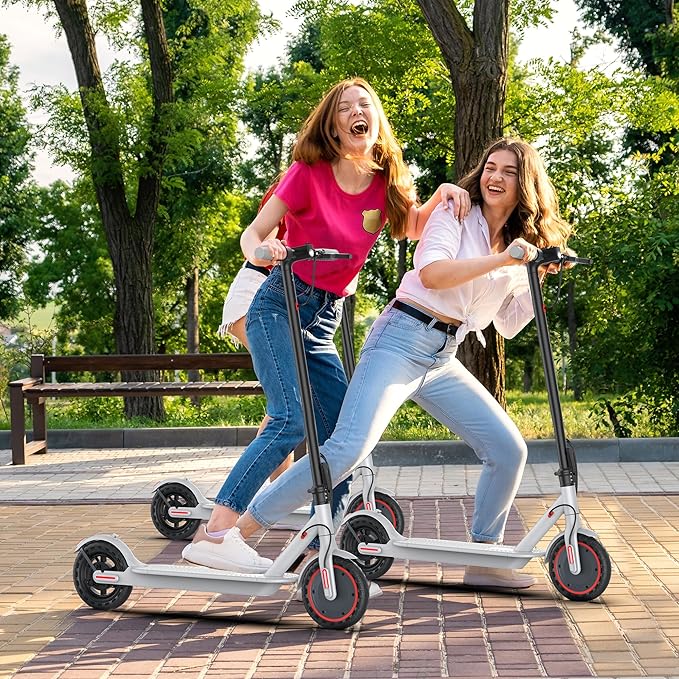 Electric Scooter for Adults, 8.5/10/14" Tires, 19/22Mph, 350W/500W Motor, 21-28 Miles Range, Folding E-Scooter with Dual Suspension,APP(V1/SPRO/MAX/PRO/X1/X1PRO)