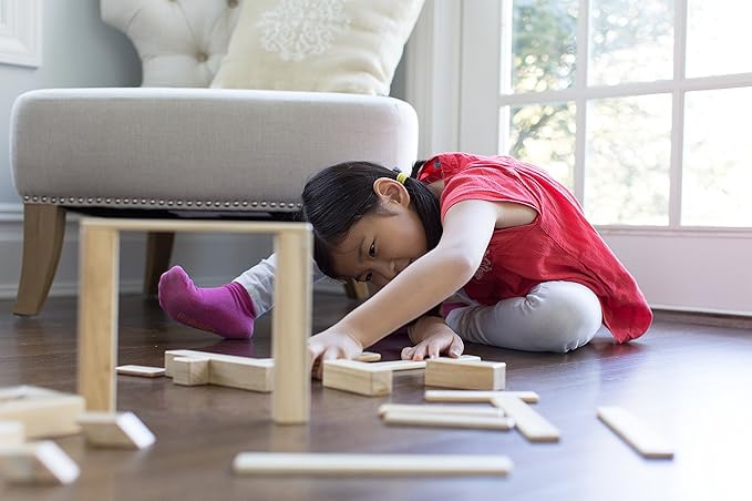 42 Piece Tegu Magnetic Wooden Block Set, Natural, 1-99 years old