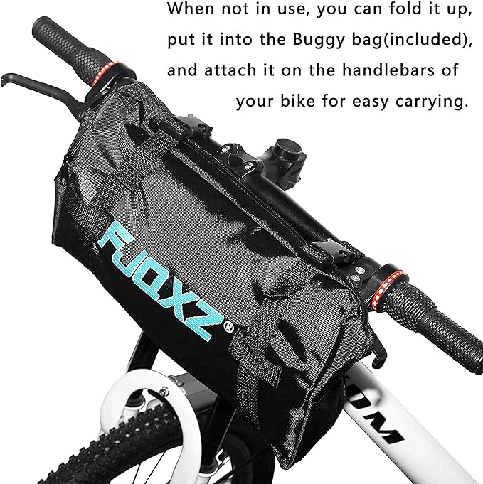 HUNTVP Bike Travel Bag Bicycle Transport Carrying Case with a Carry Bag for 26-29inch Folding Bike Foldaway Bicycle