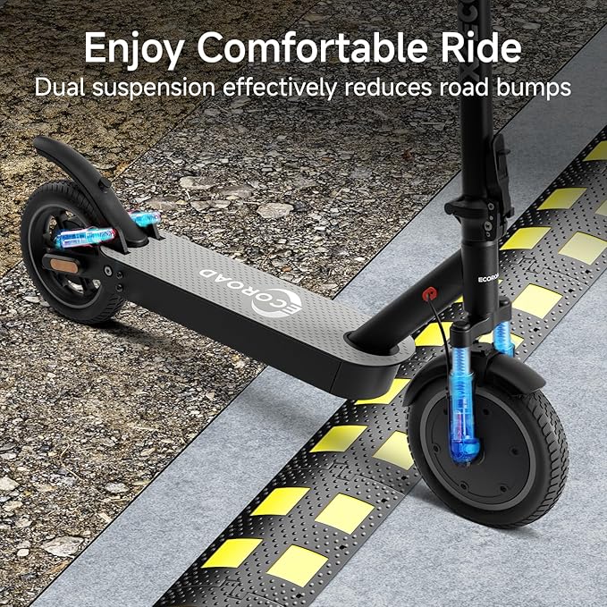 Electric Scooter for Adults, 30-32Miles Long Range Electric Scooters, 500W-750W Motor & 21-25MPH Adults Commuting Scooters, 10" Tires, Lightweight Foldable E-Scooter with Turn Signals