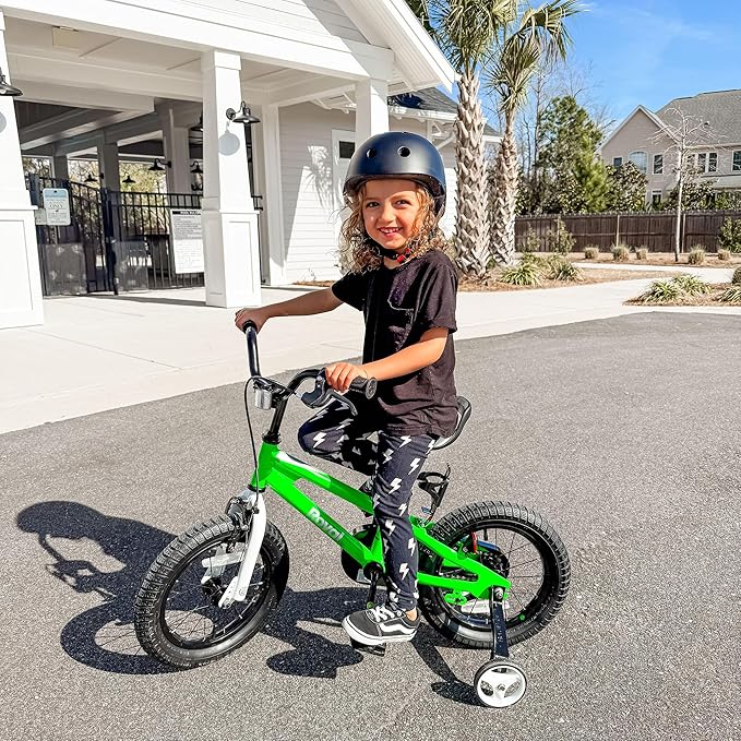 RoyalBaby Kids Bike EZ Freestyle Training Free Balance to Pedal Easy Learning Bicycle, 12-18 Inch for Toddlers to Big Kids