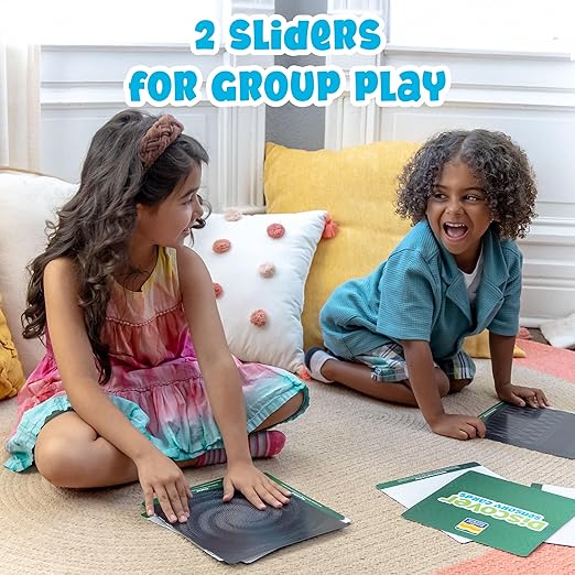 Mindful Motions Sensory Cards | Discover | 12 Dynamic Patterns | 2 Sliders | Calming Corner Items for Kids | Screen-Free Visual Sensory Toys