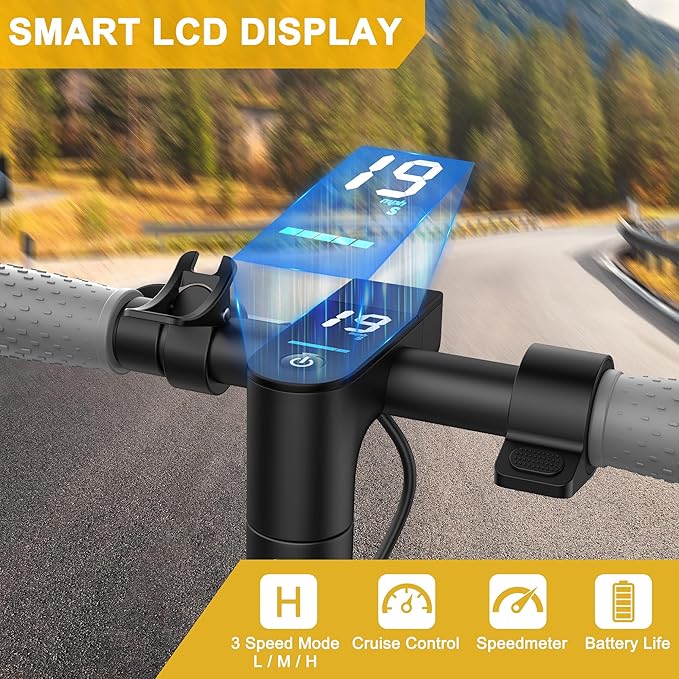 10/8.5" E Scooter for Adults 19-22 MPH Sport Escooter 350W/500W Motor, Electric Scooter 15-22 Miles Range, Bearing 265 LBS/APP Control,with Seat Parent ASIN: B0FHB4G2WQ