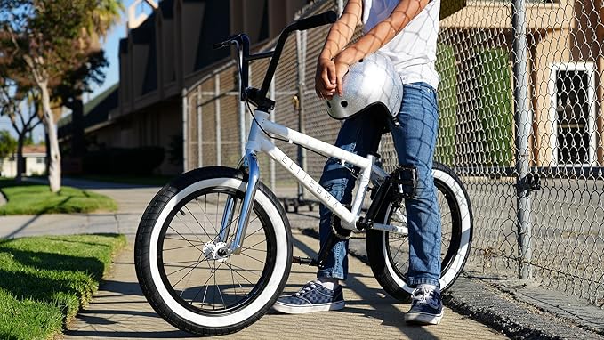 Elite BMX Bicycle 18", 20" & 26" Model Freestyle Bike - 3 Piece Crank