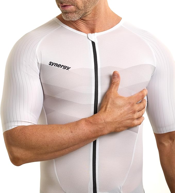 Synergy Triathlon Tri Suit - Men's Pro Short Sleeve Trisuit