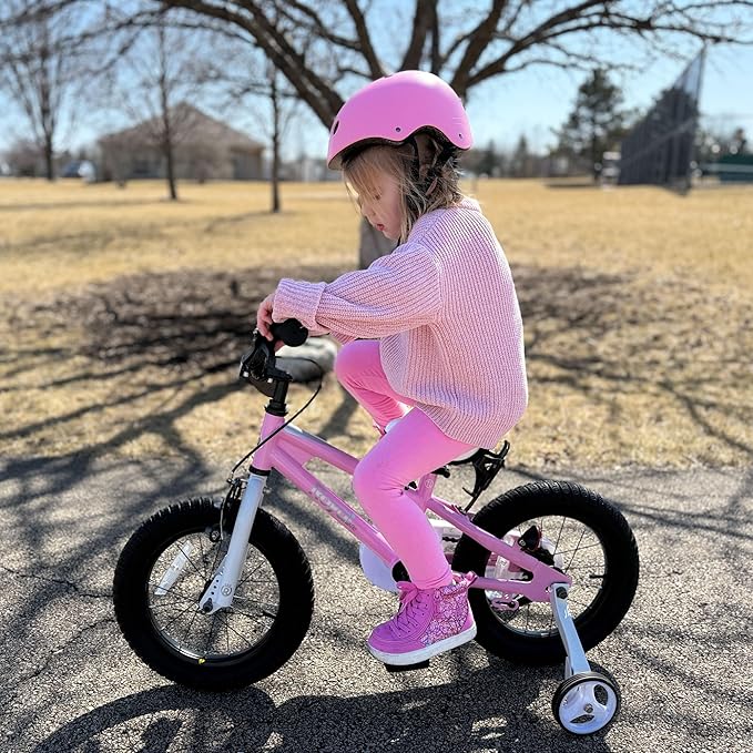 RoyalBaby Kids Bike Freestyle Classic & EZ Balance Pedal Switchable Bicycle, 12 14 16 18 Inch, 3-10 Years Toddler to Big Kids