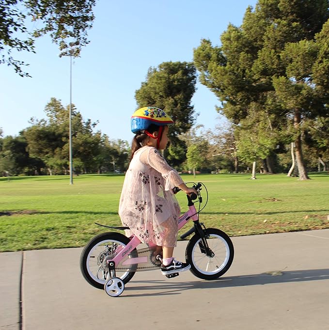 Nice C Training Wheel Bike, Kids Bike Boys Girls, BMX Mountain with Dual Disc Brake 12-14-16-18 inch