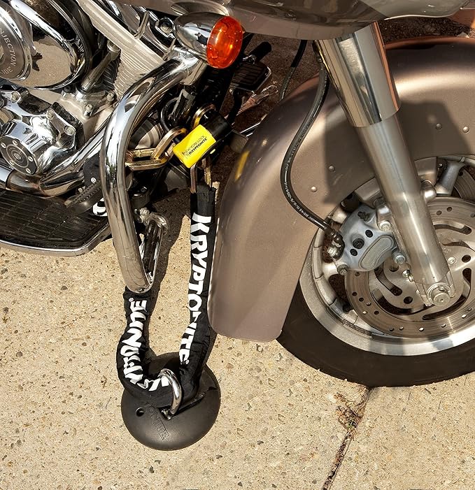 Kryptonite New York Fahgettaboudit Chain 1415 & New York Disc Lock