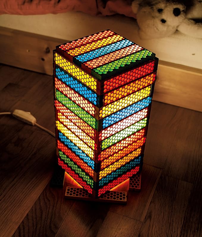 Tegu 340 Piece Perfect Blocks Building Set, Multicolor