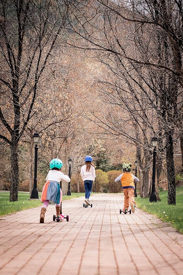 New-Bounce Scooters for Toddlers - 3 Wheel Scooter for Kids with Adjustable Handlebar - The GoScoot MAX is Perfect for Children and Toddlers, Girls and Boys Ages 3-10