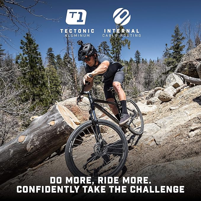 Mongoose Switchback Comp Expert Sport Trail Mountain Bike for Adult Men Women, 16/18/21-Speed Options, 27.5-Inch Wheels, Disc Brakes, Small Medium or Large Aluminum Frames, Hardtail Bicycles